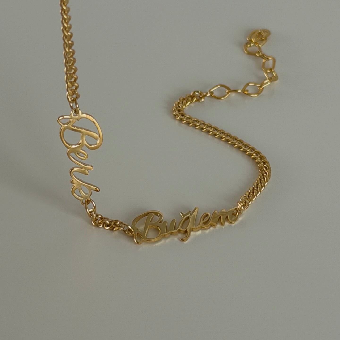 2 İSİMLİ GURMET BİLEKLİK | 925 GÜMÜŞ