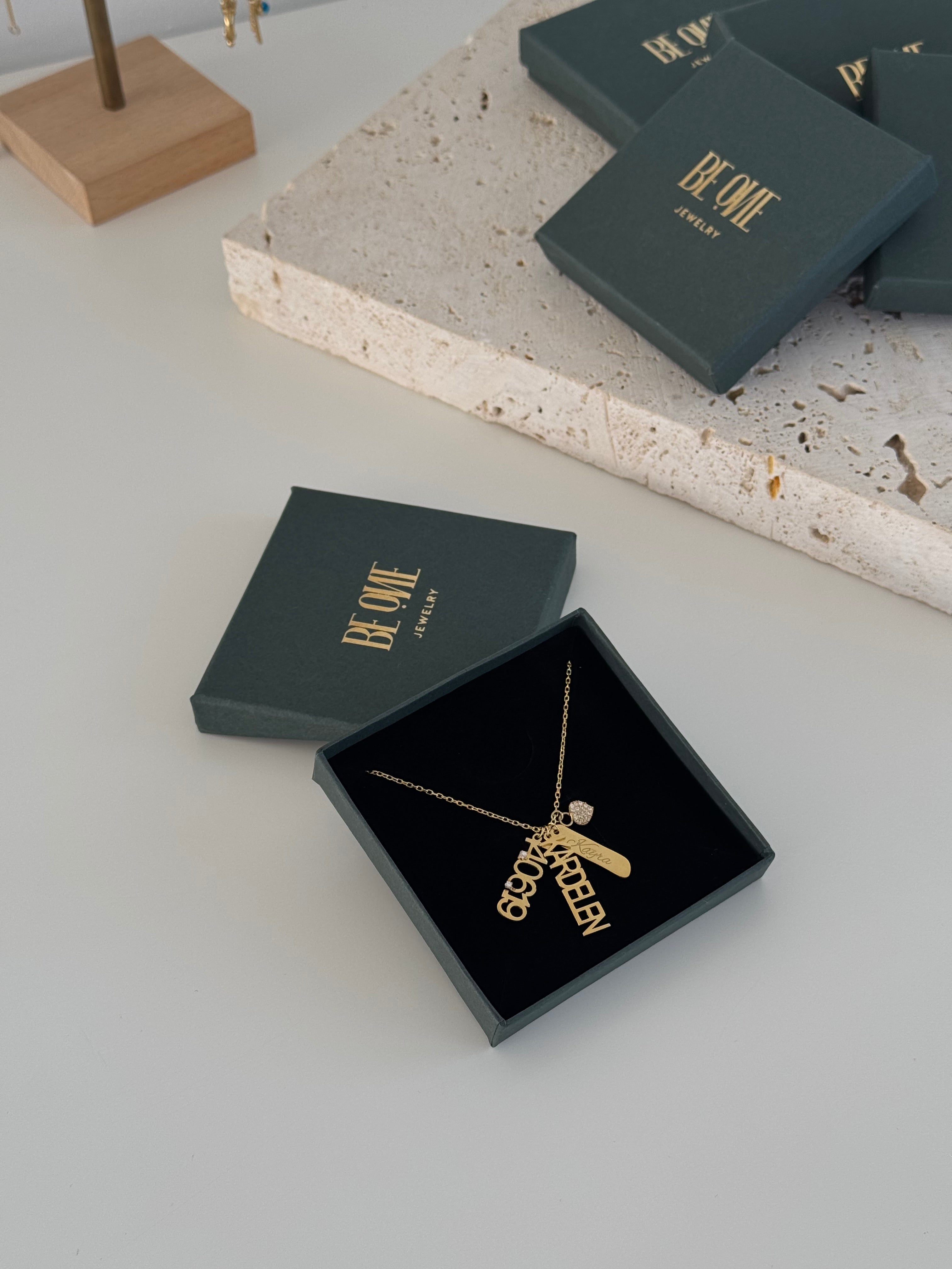 ÇOKLU CHARMLI KOLYE | 925 GÜMÜŞ