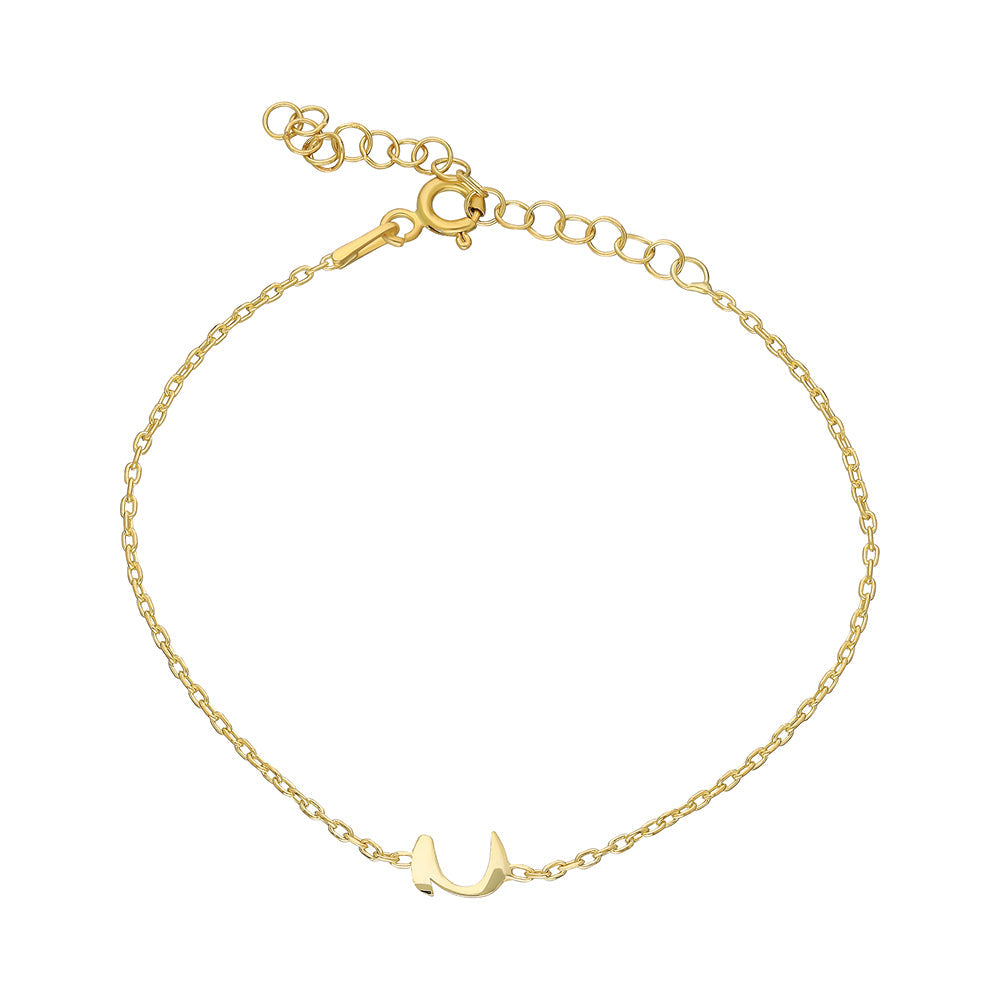 MINIMAL ARABISCHE INITIALEN BRACELET (9010910527831)