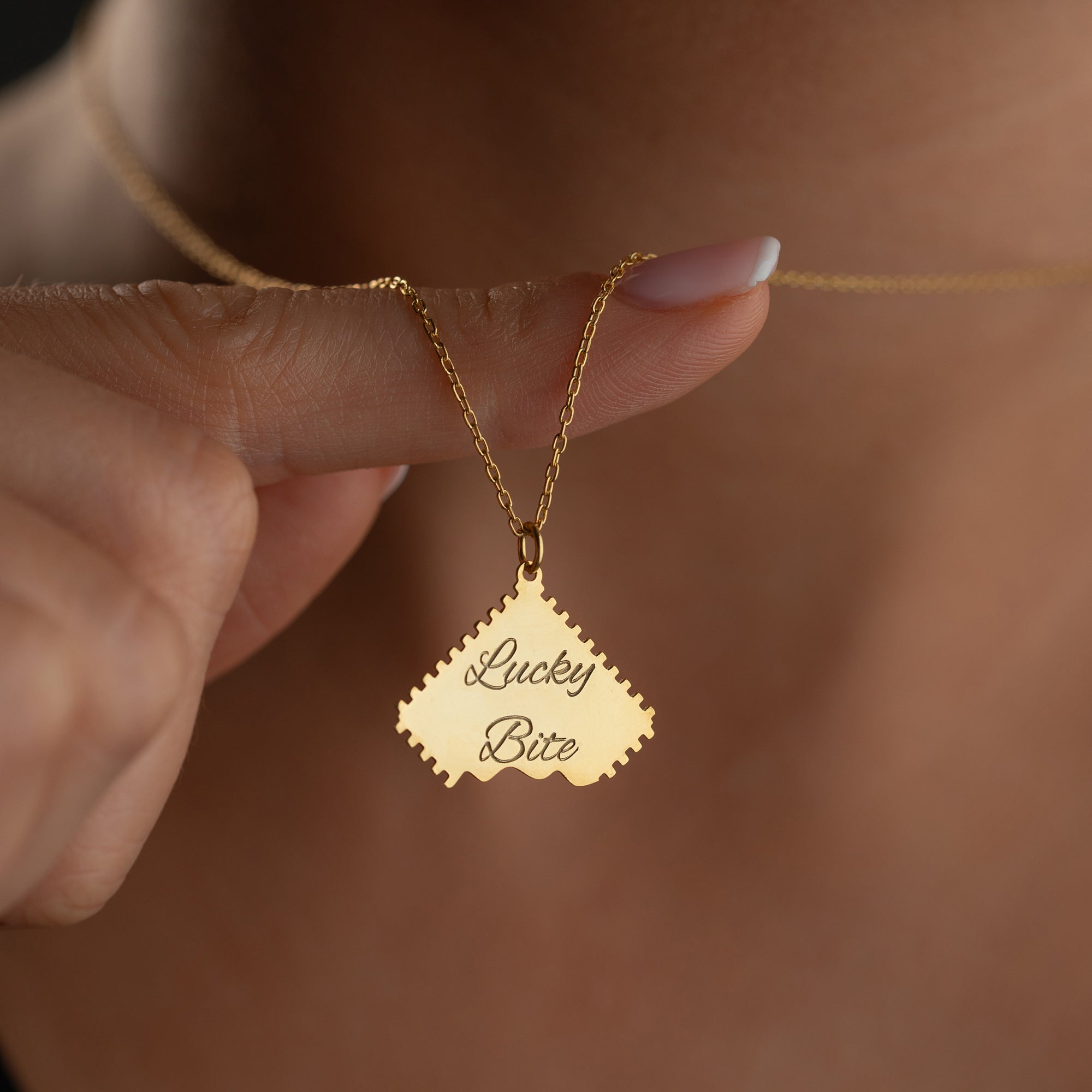 LUCKY BITE KOLYE | 925 GÜMÜŞ