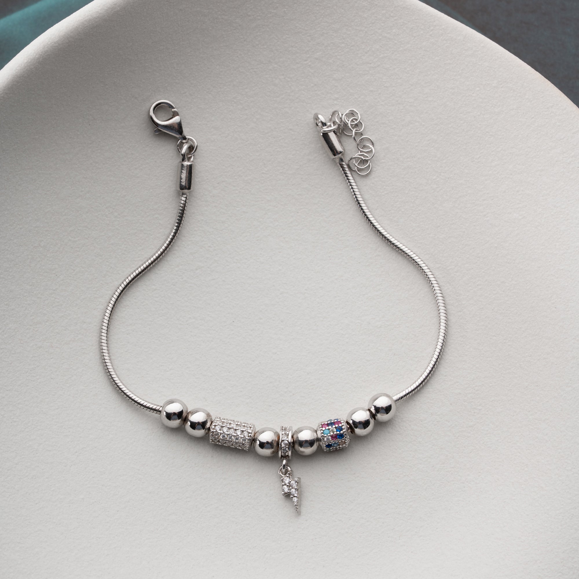 ŞİMŞEK CHARM DORİKA BİLEKLİK | 925 GÜMÜŞ
