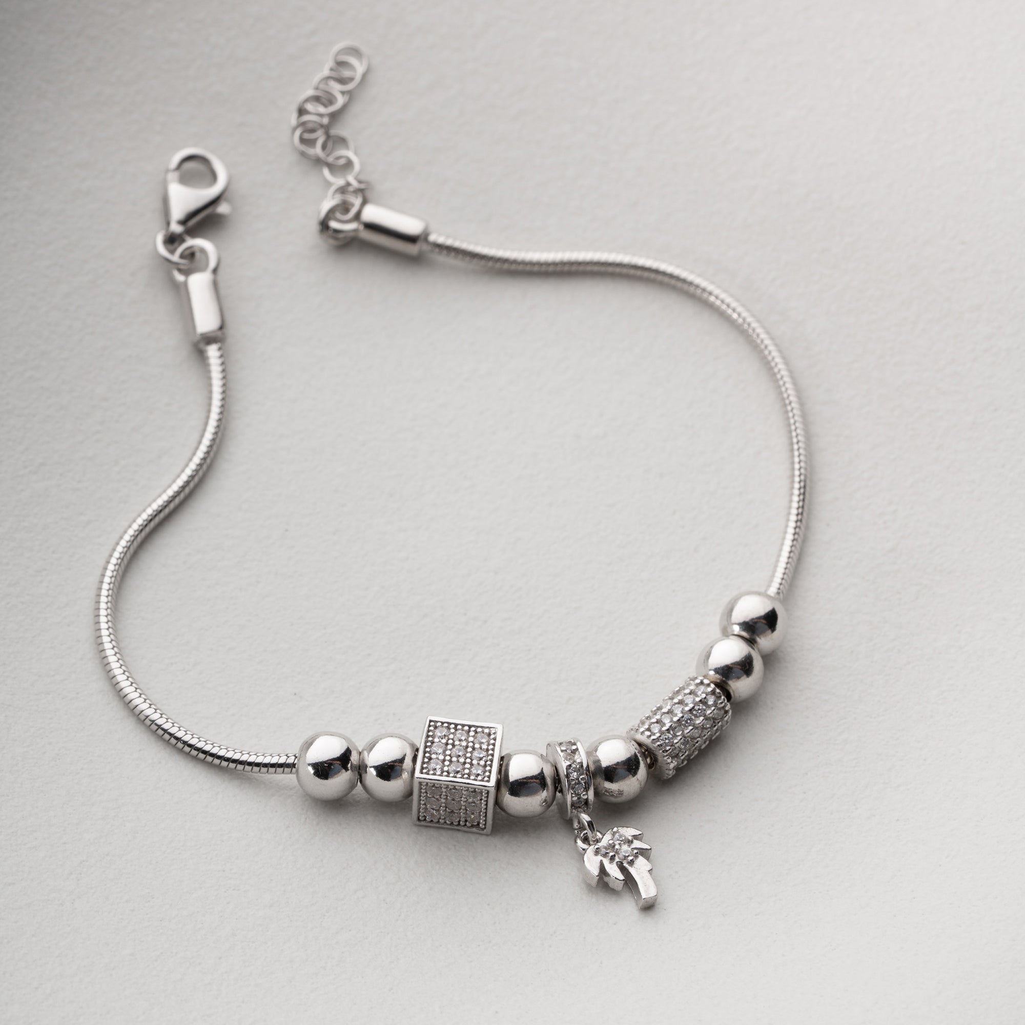 PALMİYE CHARM DORİKA BİLEKLİK | 925 GÜMÜŞ