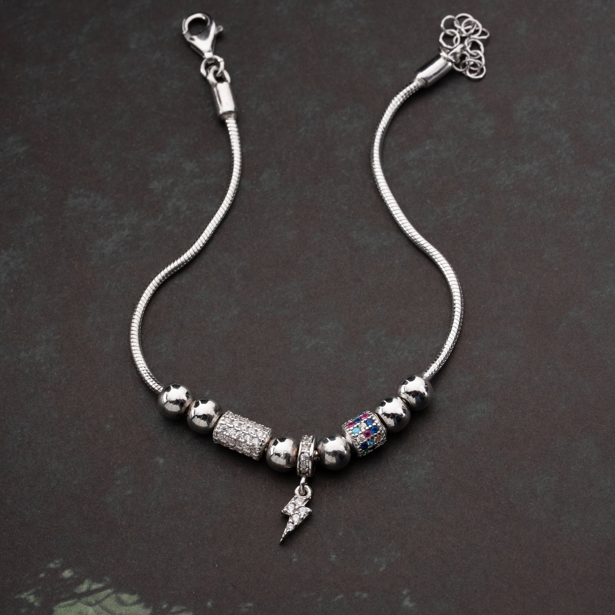 ŞİMŞEK CHARM DORİKA BİLEKLİK | 925 GÜMÜŞ