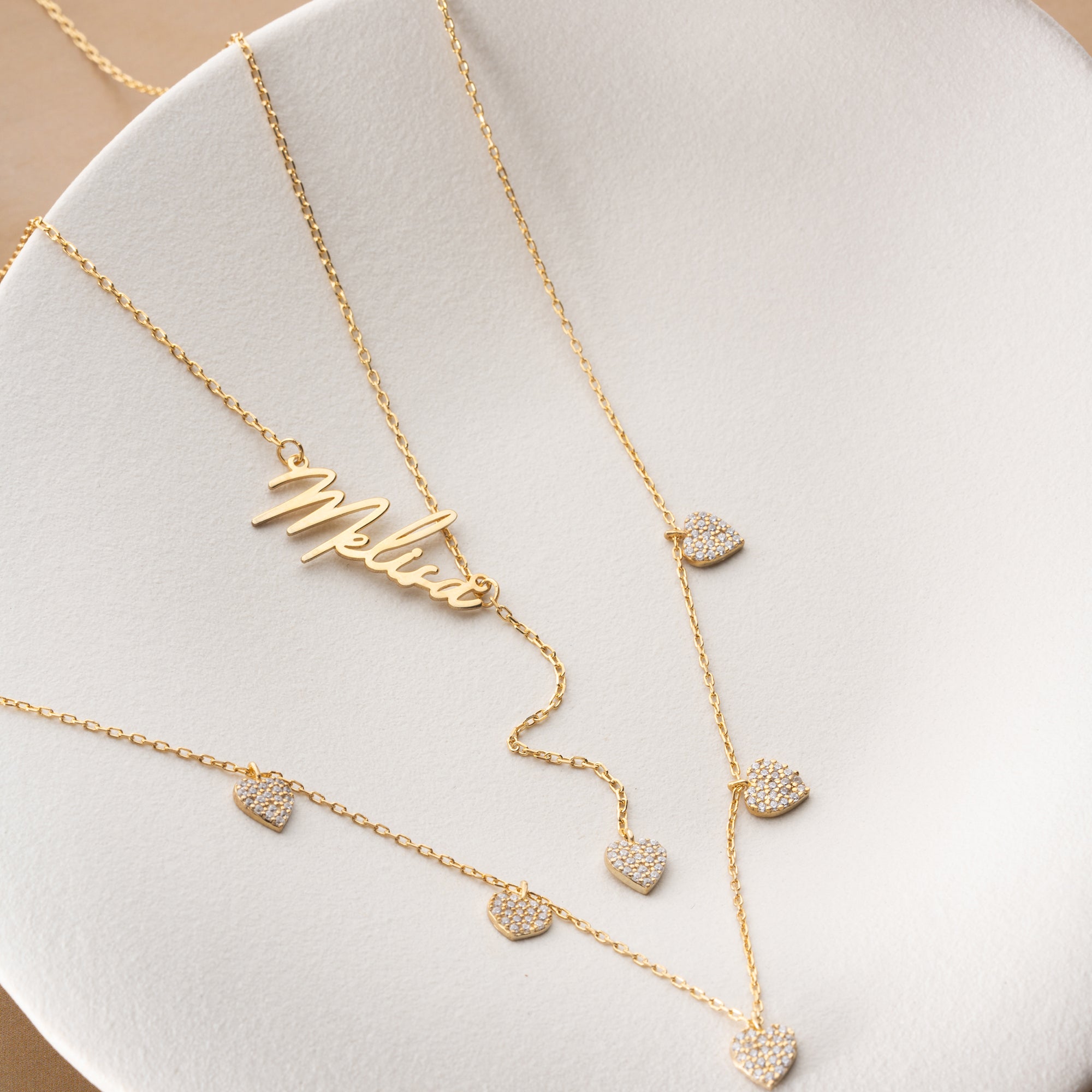 LUMİNA SET KOLYE | 925 GÜMÜŞ