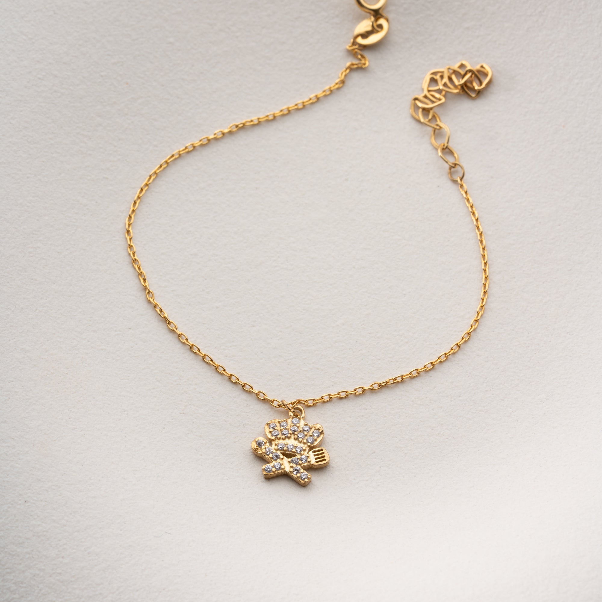 AŞÇI MESLEK CHARM BİLEKLİK | 925 GÜMÜŞ