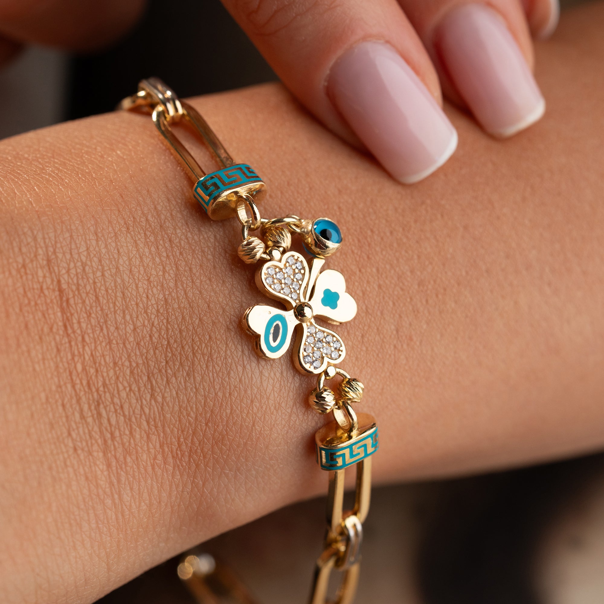 NAZAR CHARM ŞANS BİLEKLİK | 925 GÜMÜŞ