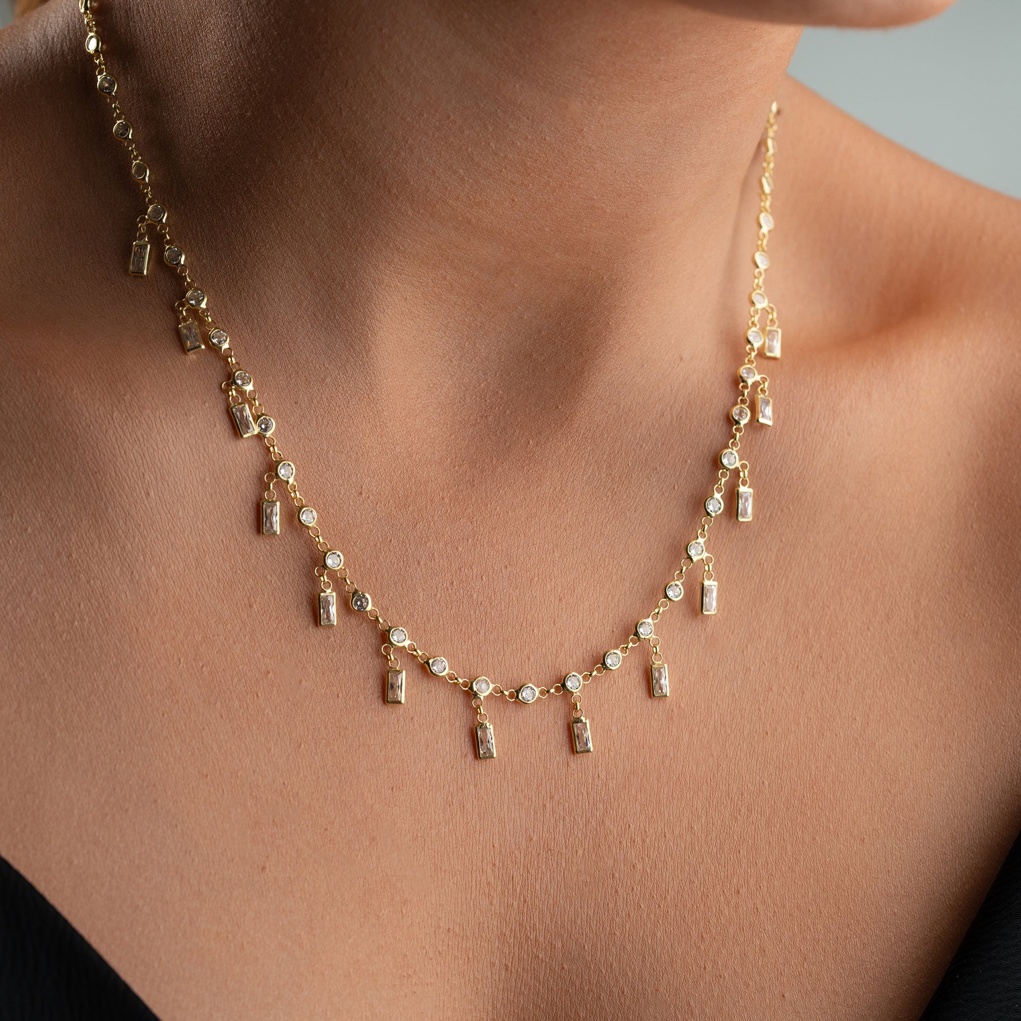 STELLA BAGET KOLYE | 925 GÜMÜŞ