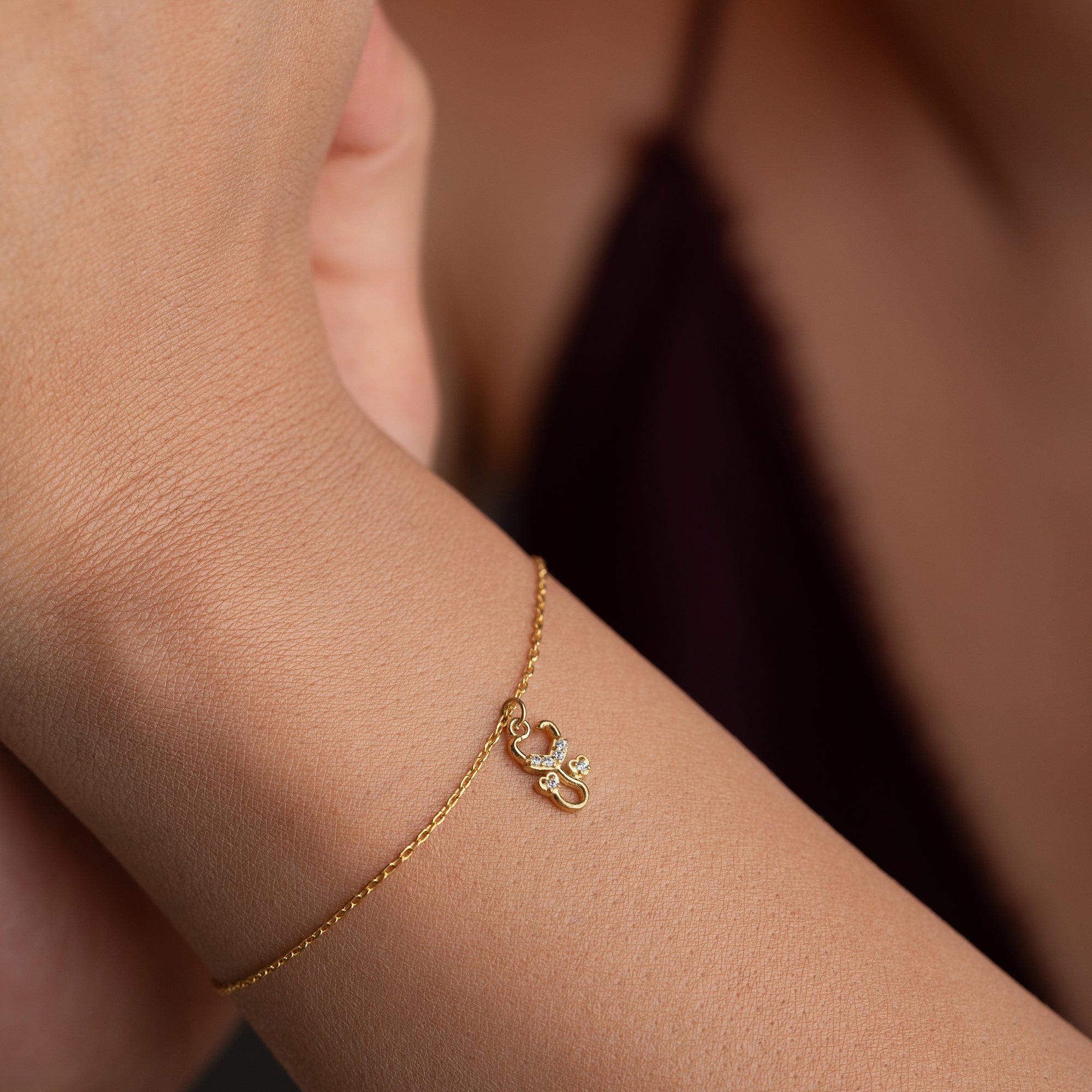DOKTOR MESLEK CHARM BİLEKLİK | 925 GÜMÜŞ