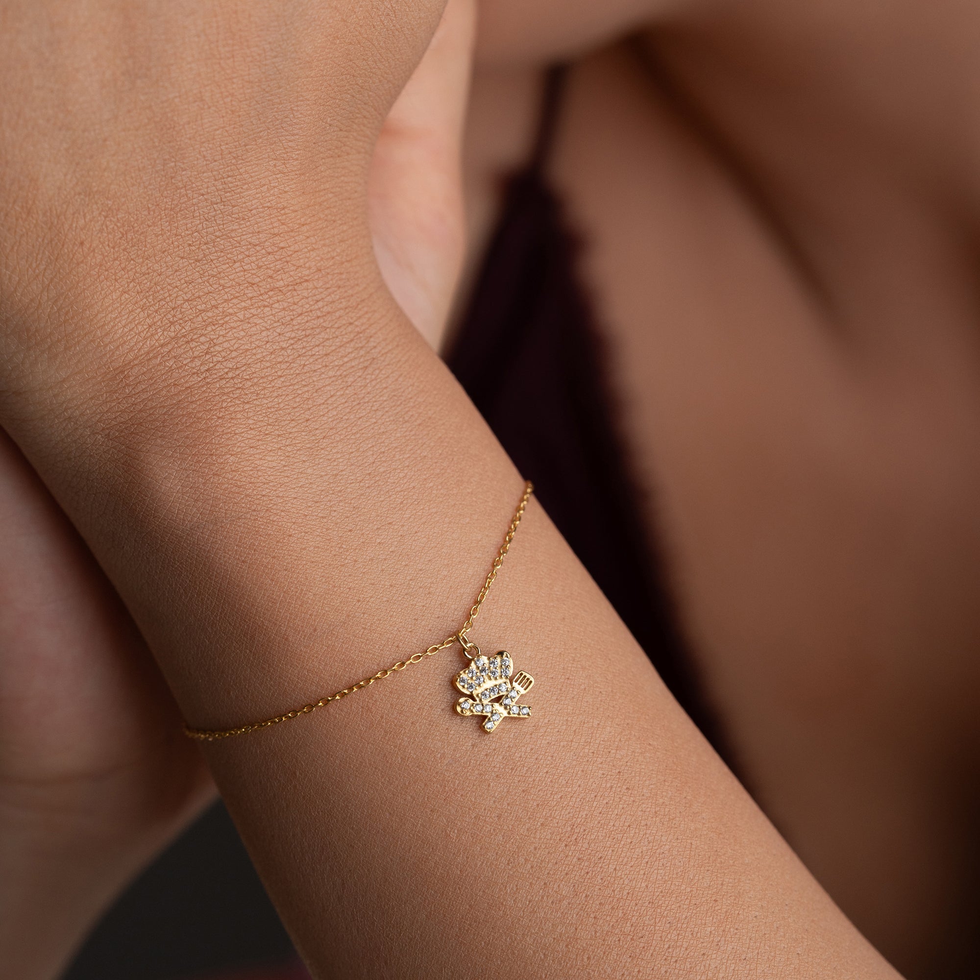 AŞÇI MESLEK CHARM BİLEKLİK | 925 GÜMÜŞ