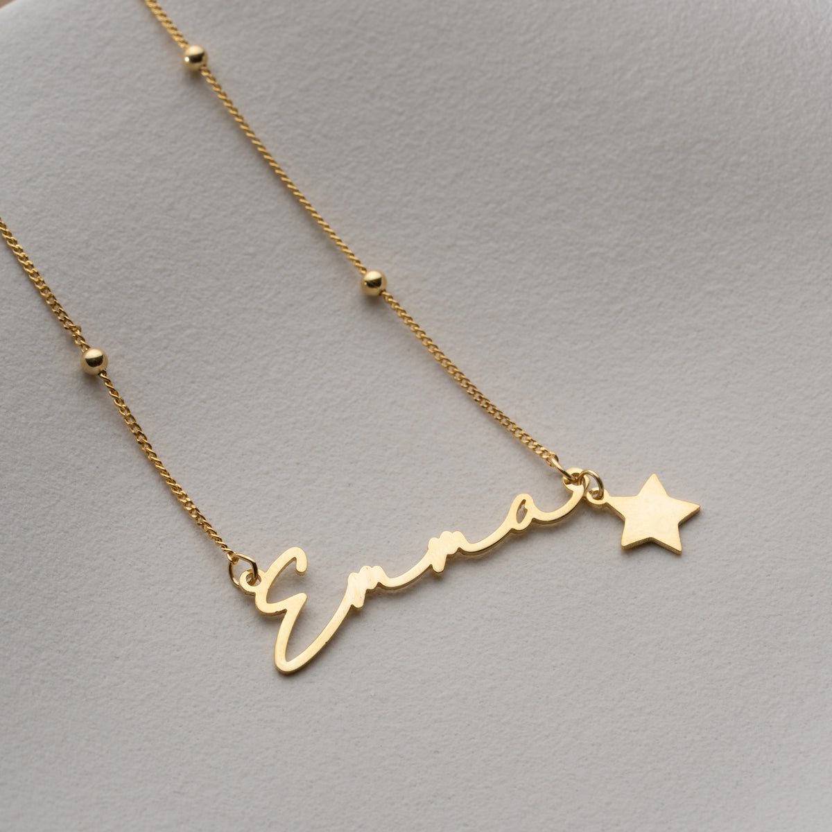YILDIZLI İSİM KOLYE | 925 GÜMÜŞ