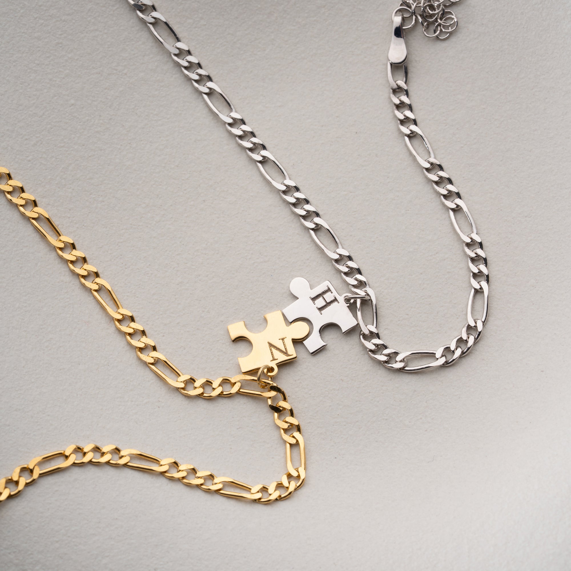 PUZZLE ÇİFT BİLEKLİĞİ | 925 GÜMÜŞ