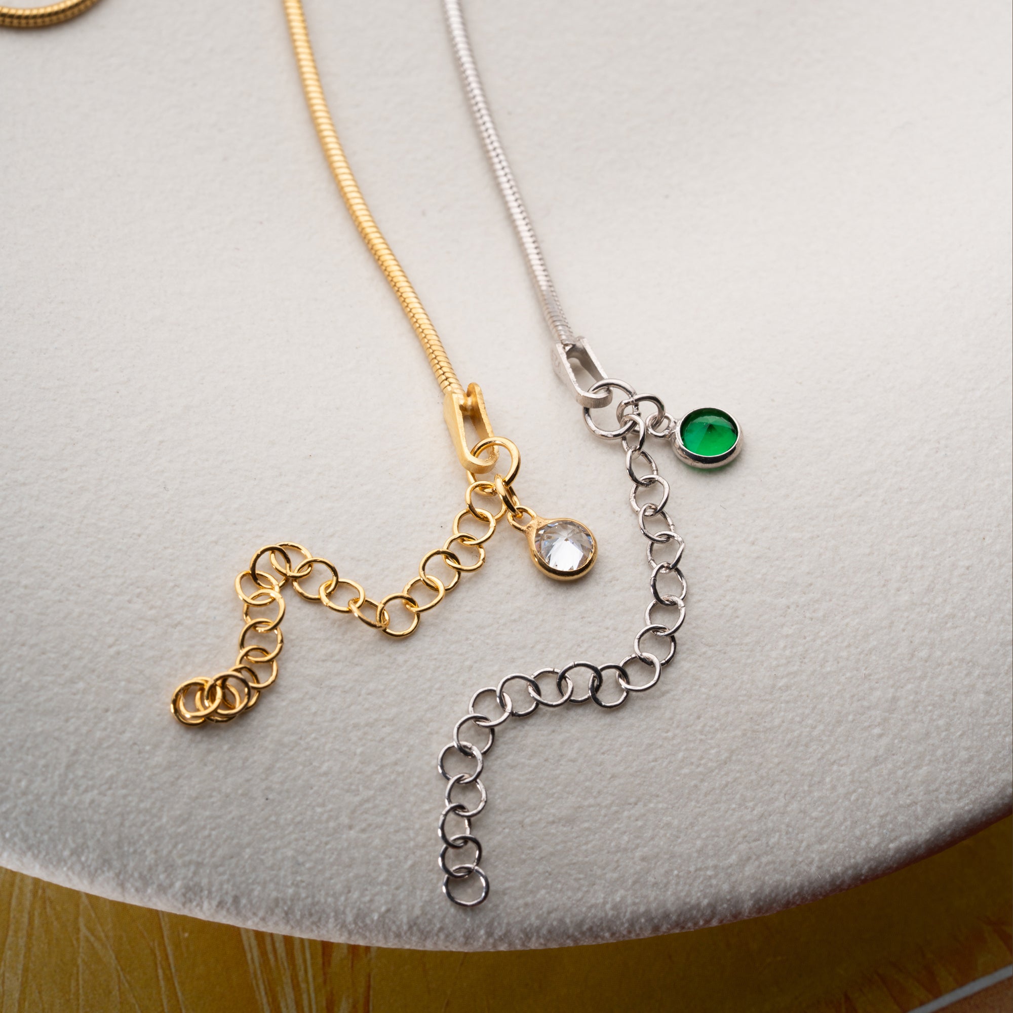 DOĞUM AYI TAŞLI ÇİFT BİLEKLİĞİ | 925 GÜMÜŞ