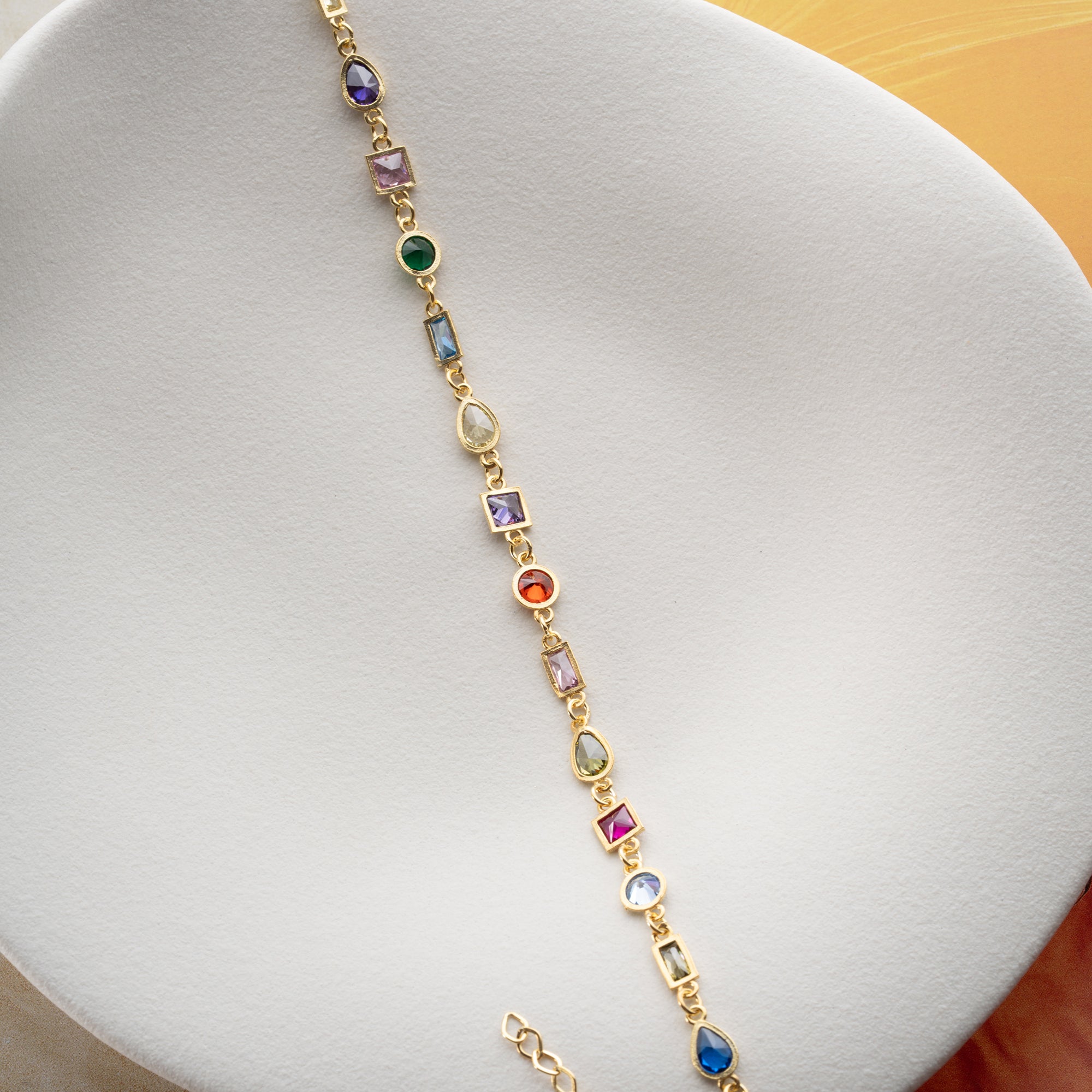 COLORFULL İNCE BİLEKLİK | 925 GÜMÜŞ