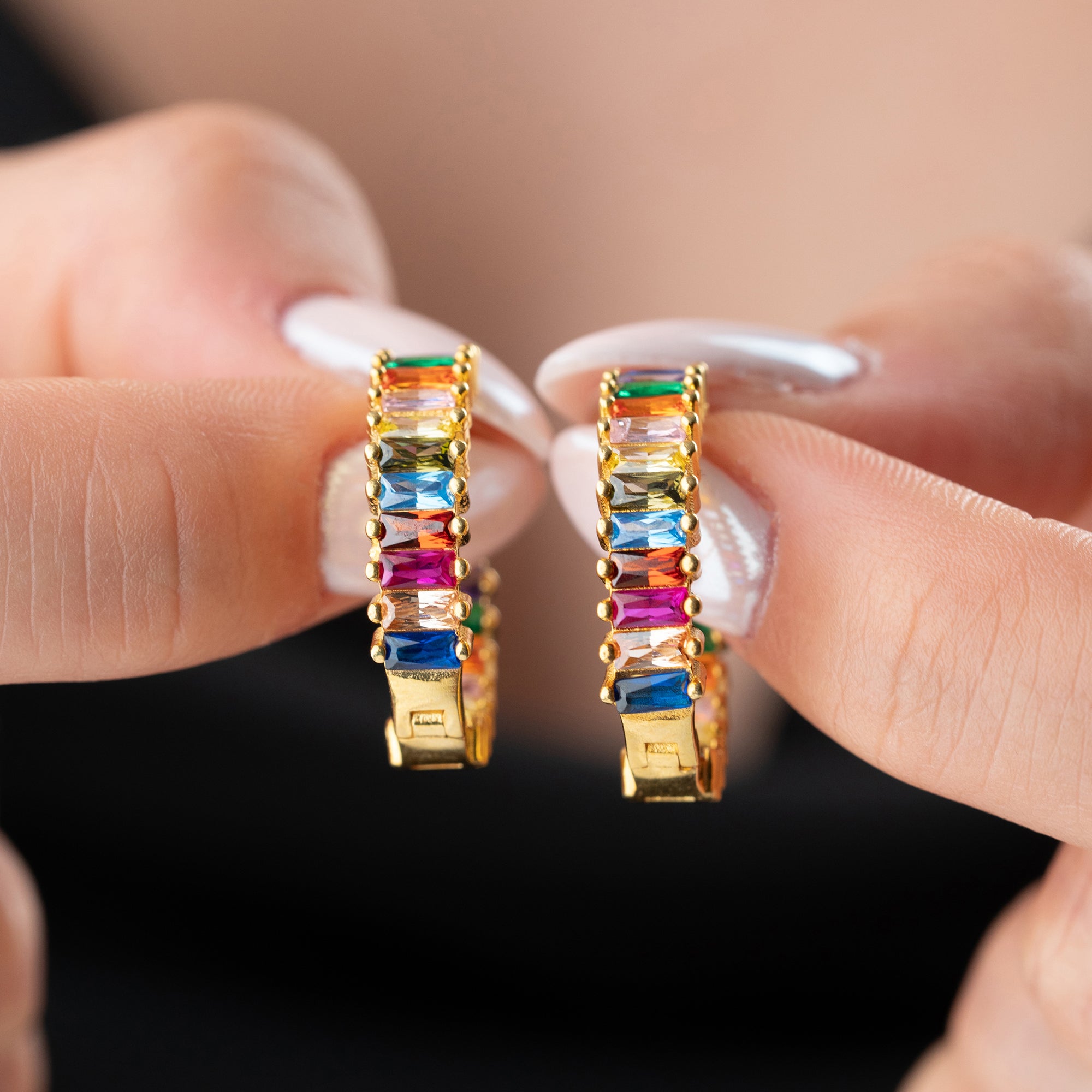 BAGUETTE COLORFULL KÜPE | 925 GÜMÜŞ