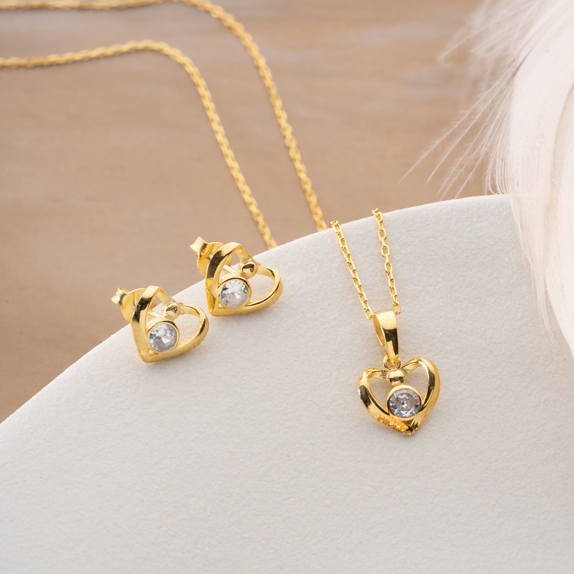 KALP IŞILTISI SET | 925 GÜMÜŞ