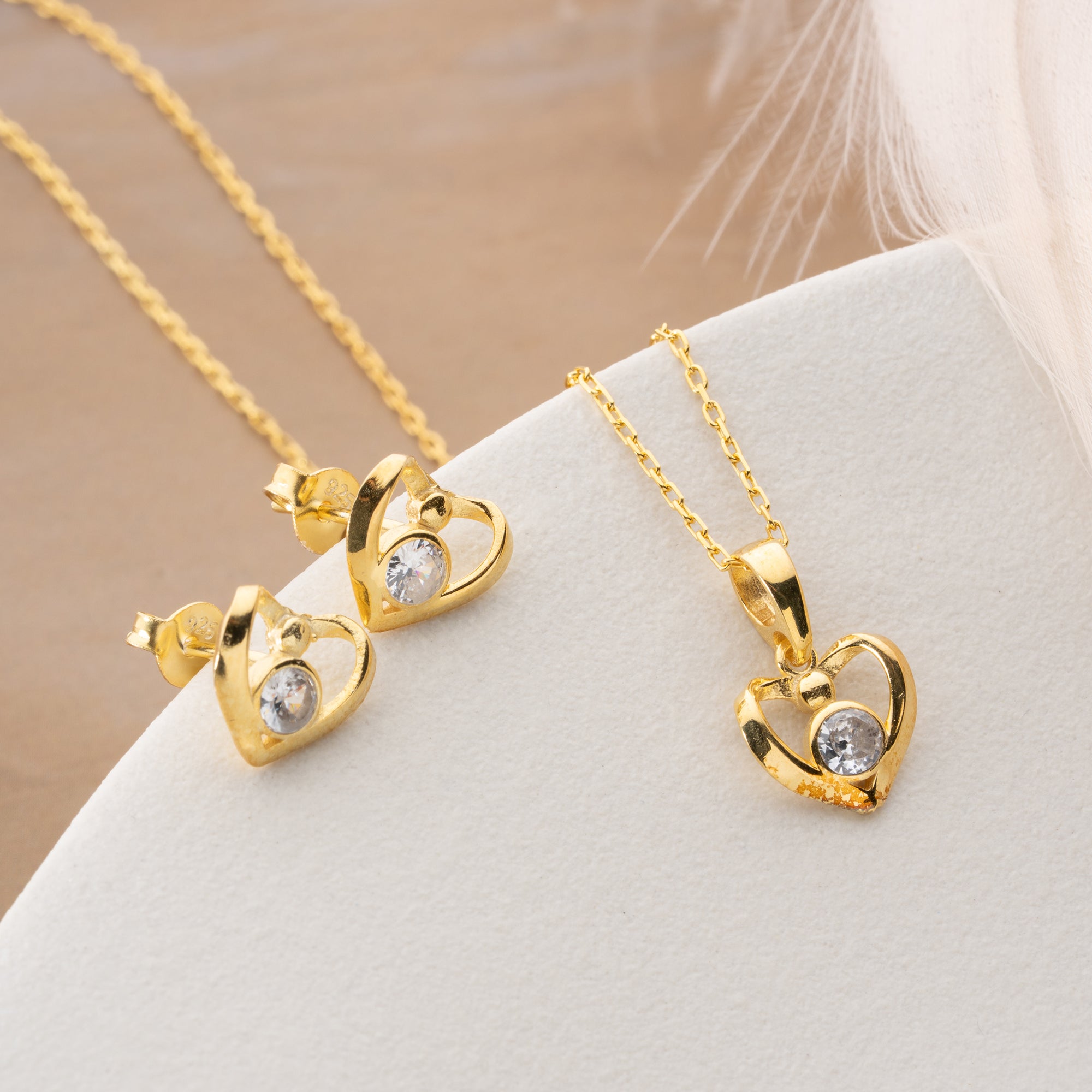 KALP IŞILTISI SET | 925 GÜMÜŞ