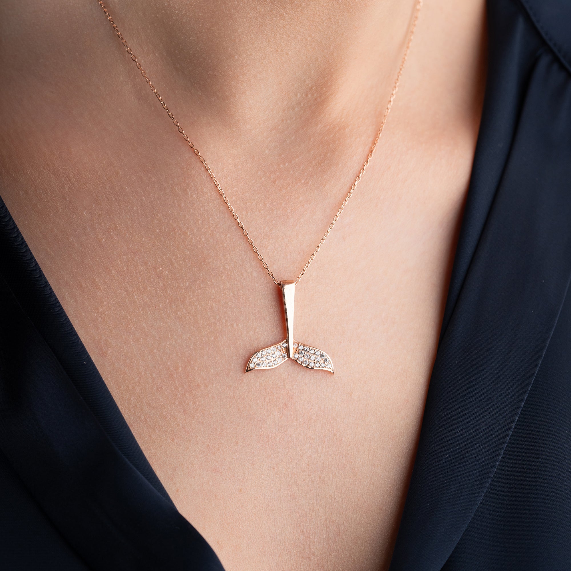 DOLPHIN AVA KOLYE | 925 GÜMÜŞ