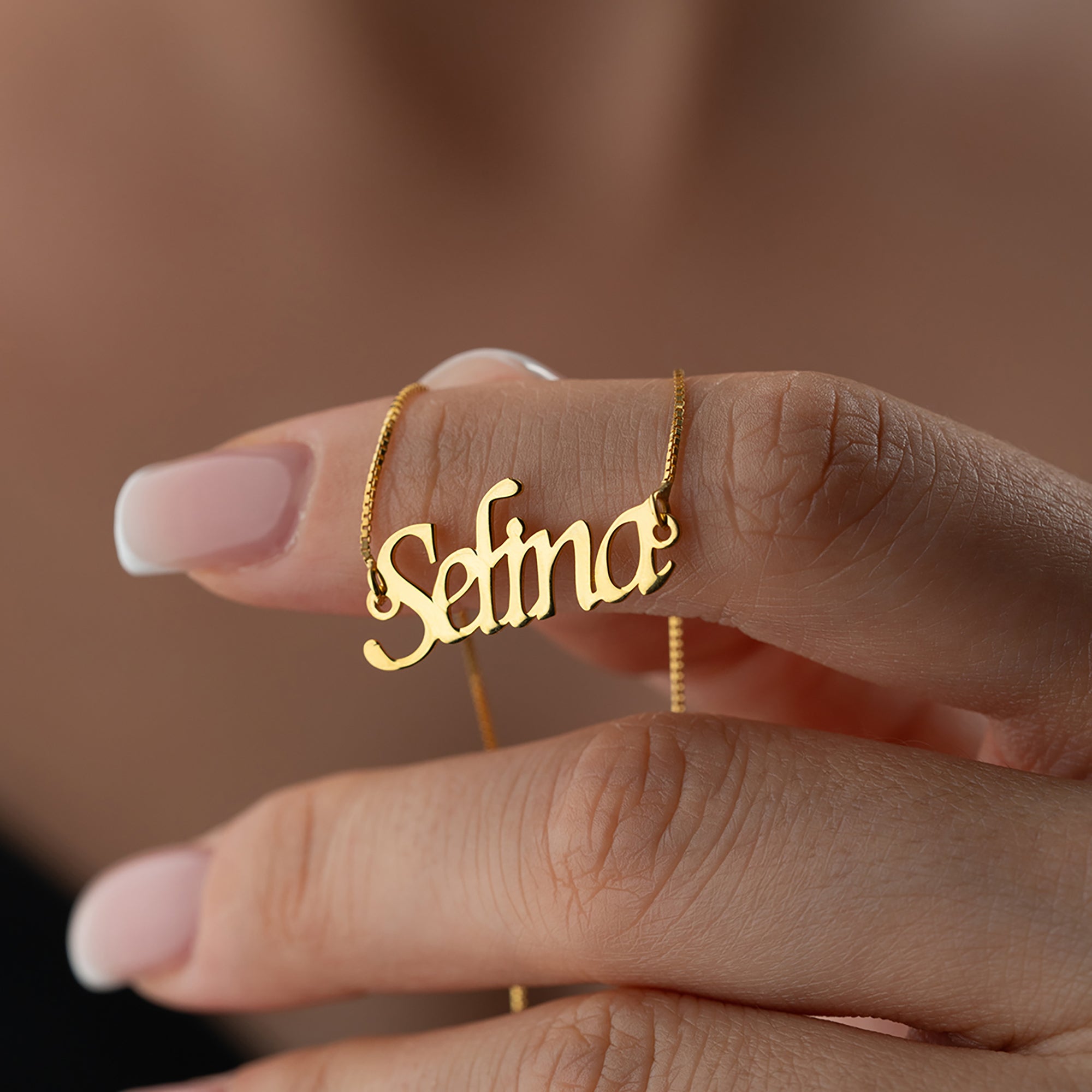 KÜP ZİNCİRLİ İSİM KOLYE | 925 GÜMÜŞ