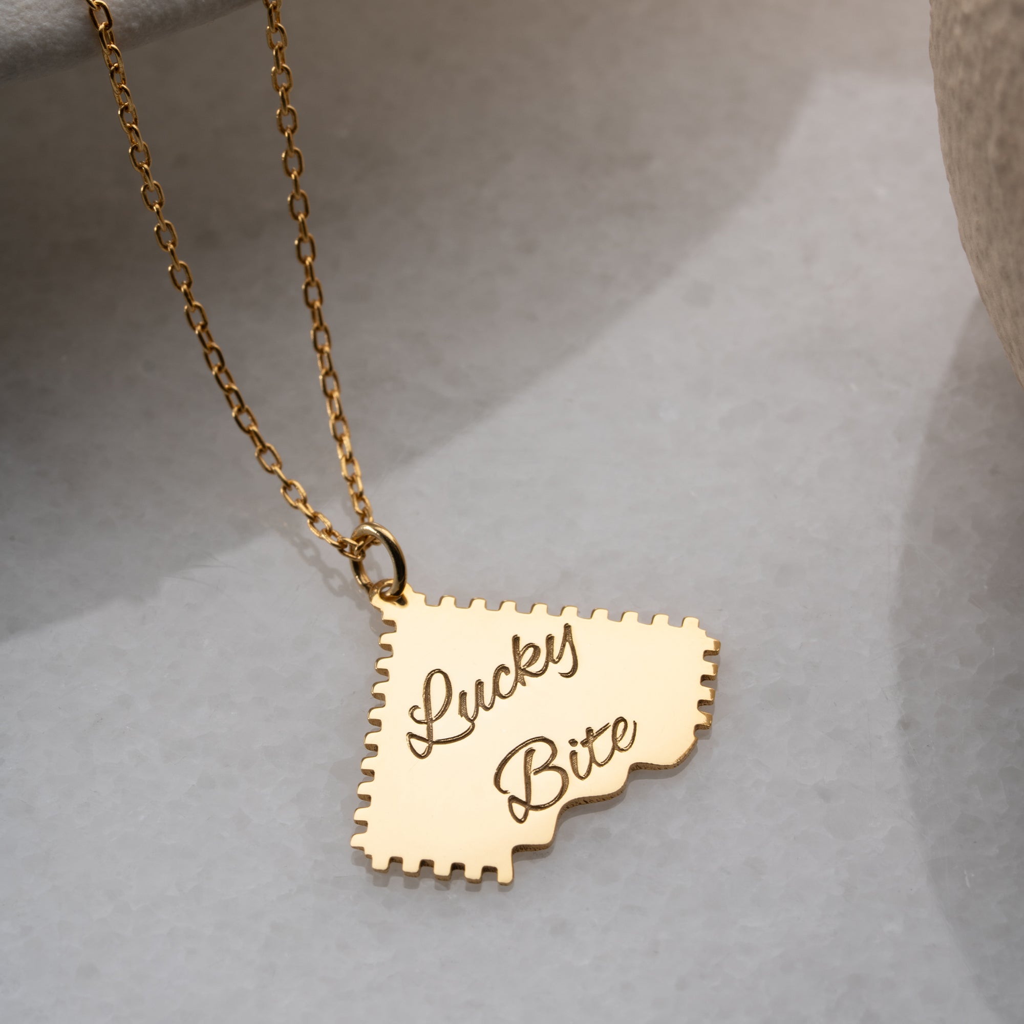 LUCKY BITE KOLYE | 925 GÜMÜŞ