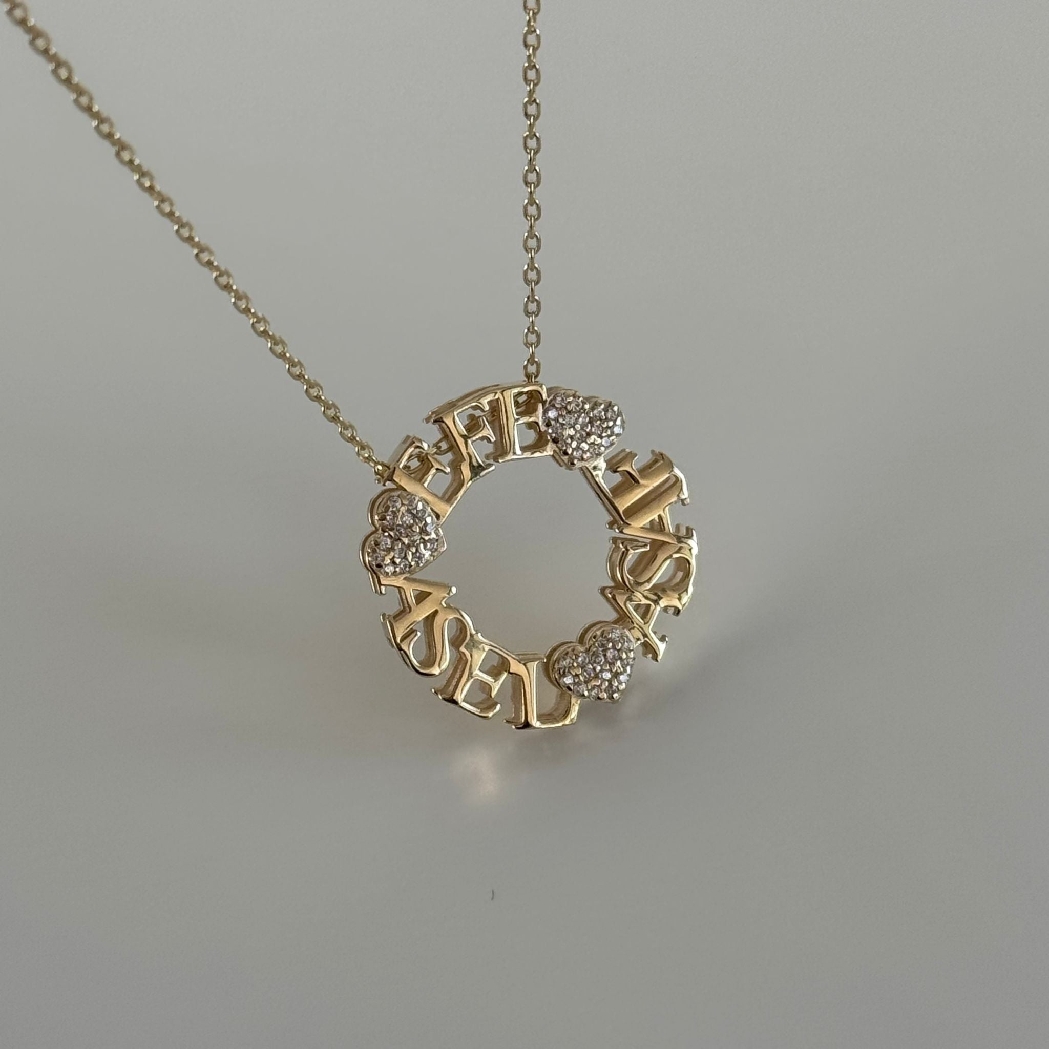 PREMİUM FELİCİTY KOLYE | 925 GÜMÜŞ