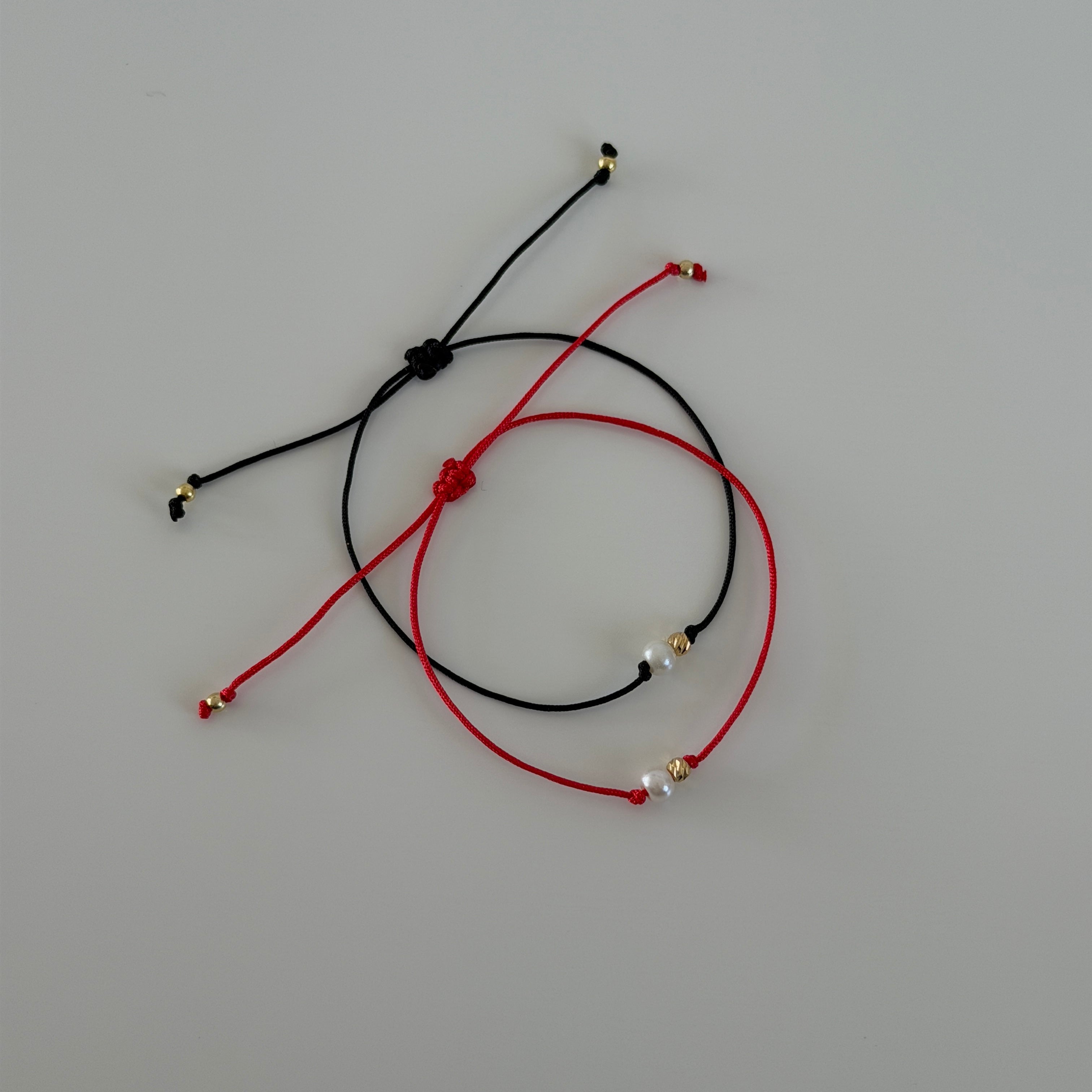 İNCİLİ ŞANS BİLEKLİK | 925 GÜMÜŞ