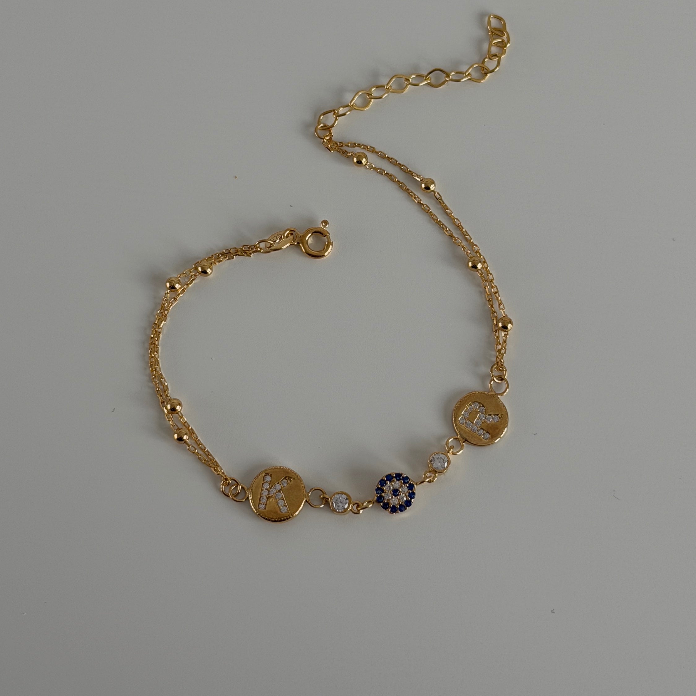 HARF NAZAR BİLEKLİK | 925 GÜMÜŞ