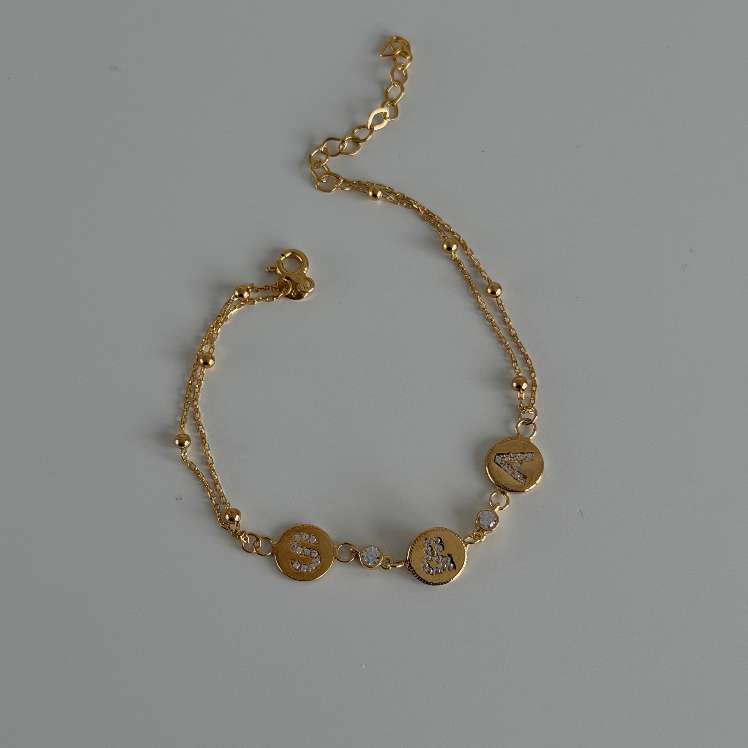 HARF & HARF BİLEKLİK | 925 GÜMÜŞ