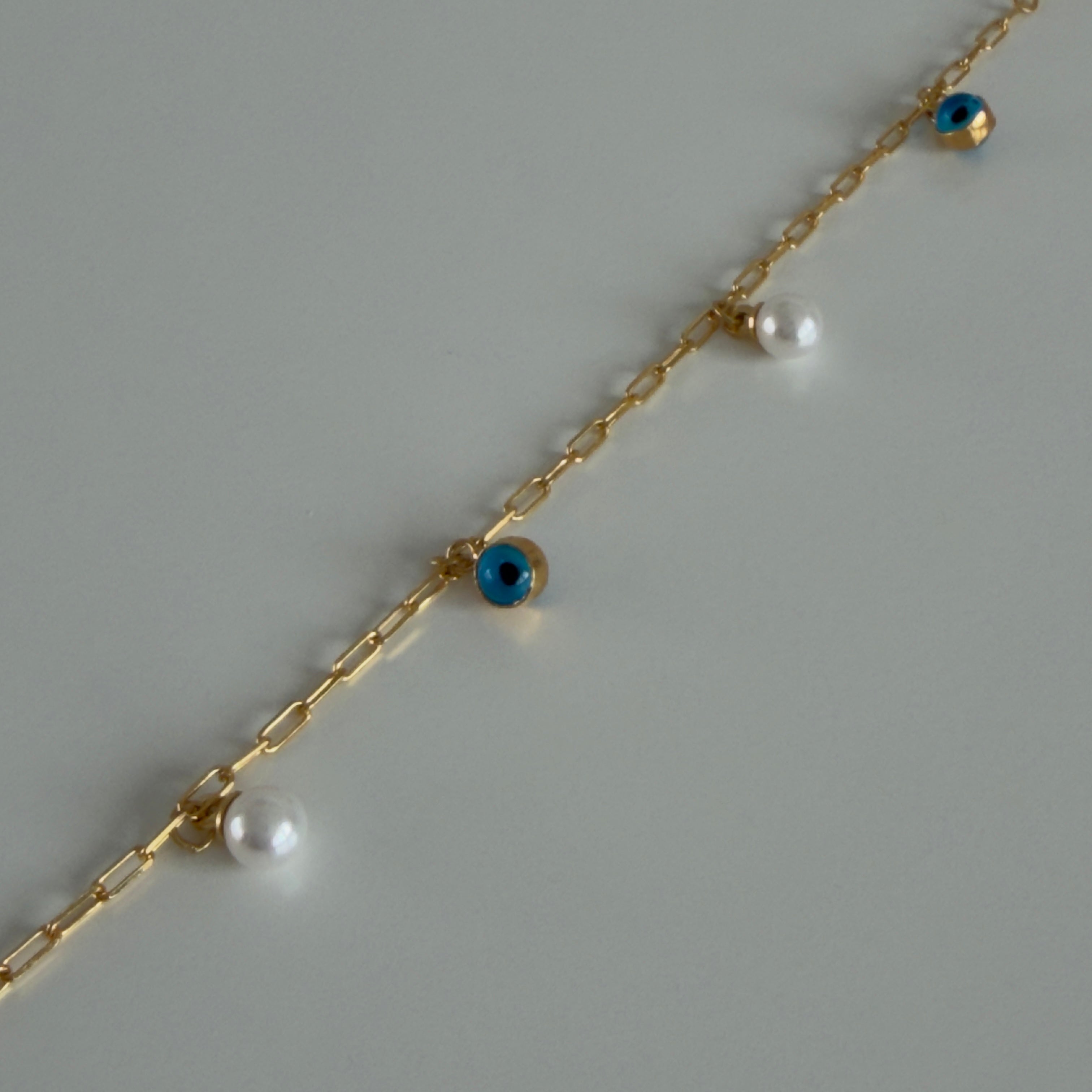 NAZAR X İNCİ SELDOM BİLEKLİK | 925 GÜMÜŞ