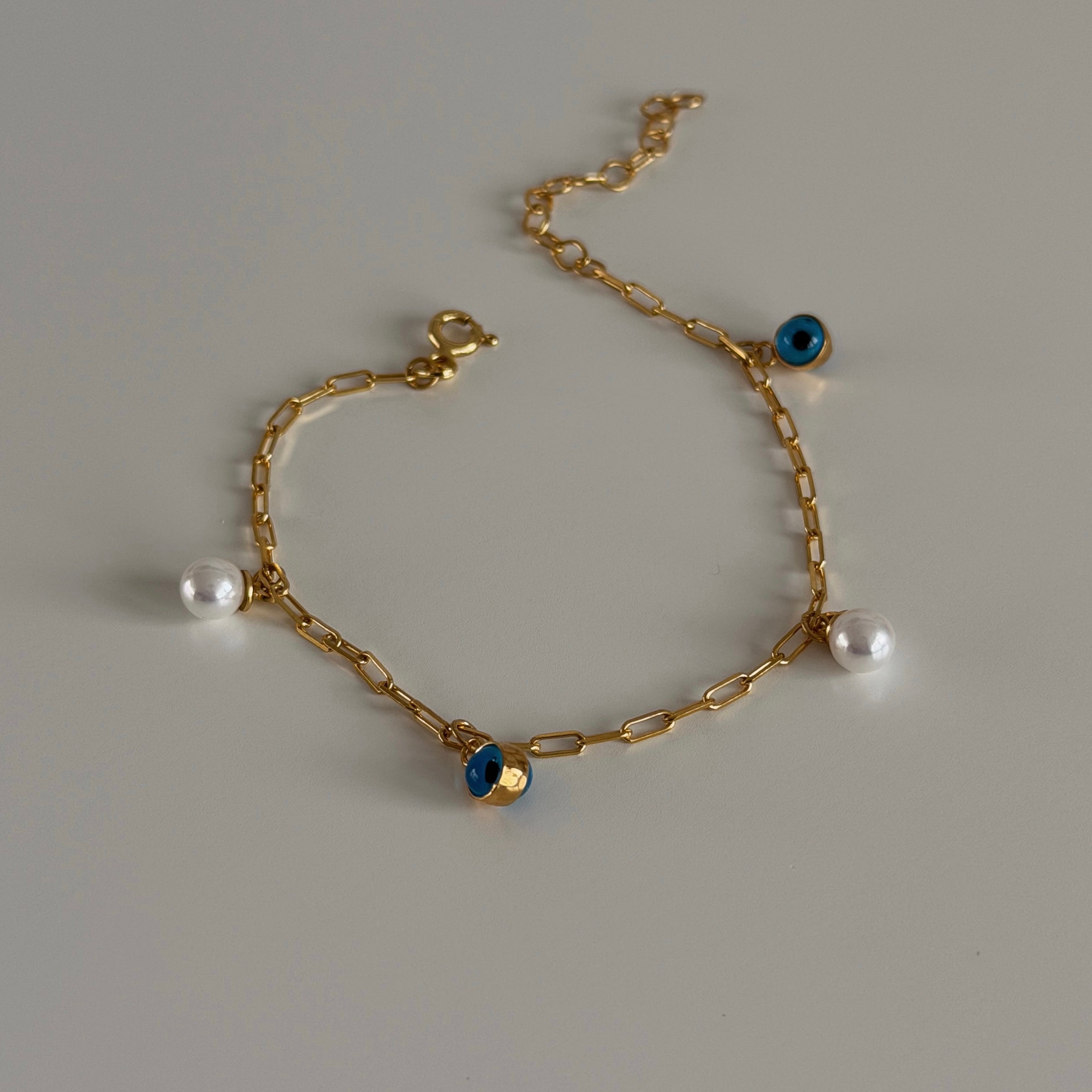 NAZAR X İNCİ SELDOM BİLEKLİK | 925 GÜMÜŞ