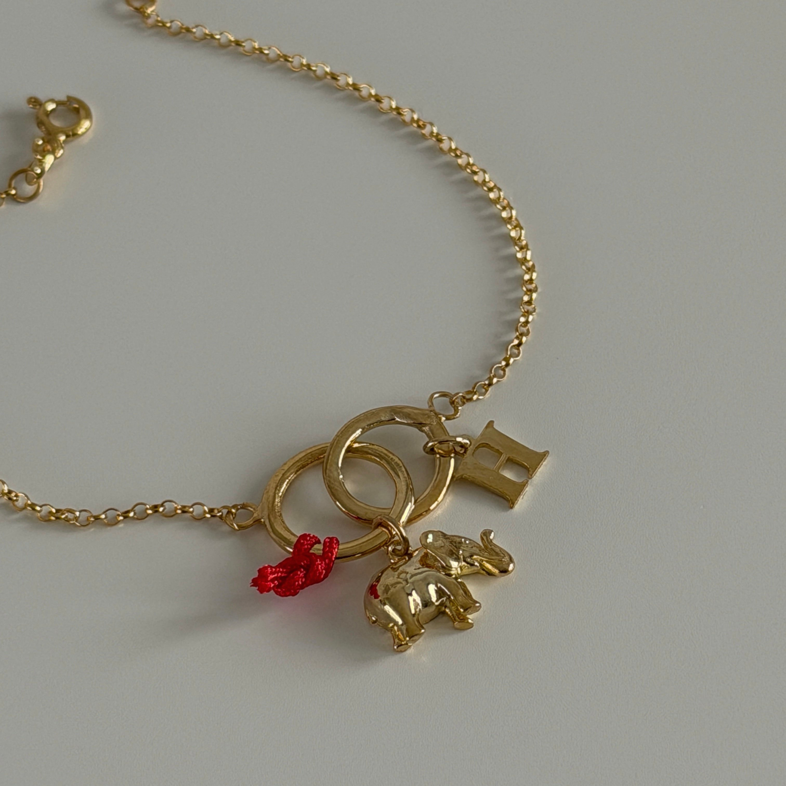 HARF & FİL BİLEKLİK | 925 GÜMÜŞ