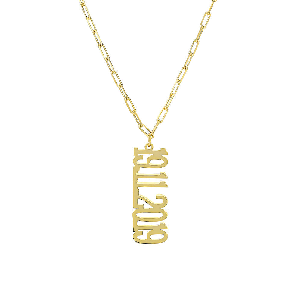 Anker Save the Date Necklace (8702751932759)